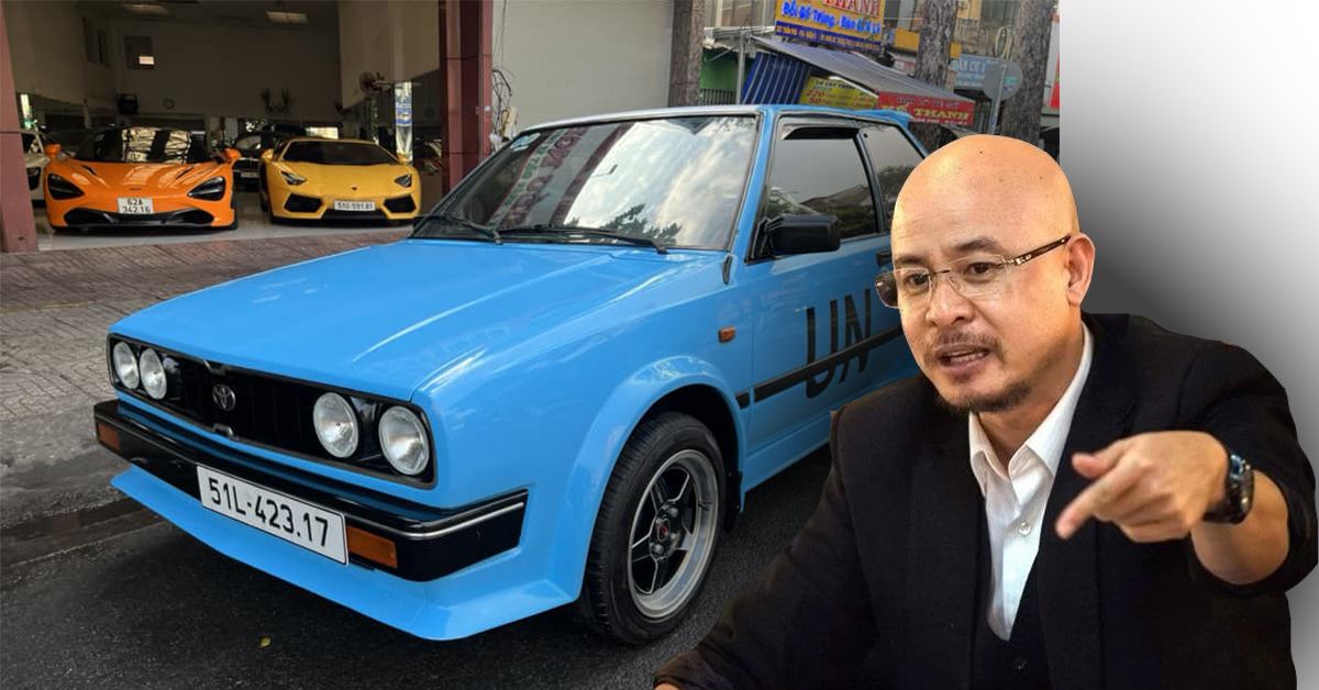 Chủ tịch Đặng Lê Nguyên Vũ dạo phố đầu năm với “s-iêu phẩm” JDM Toyota Corolla gần 40 tuổi, biển số tưởng vô nghĩa nhưng giá tiền tỷ, biết ý nghĩa ai cũng trầm trồ