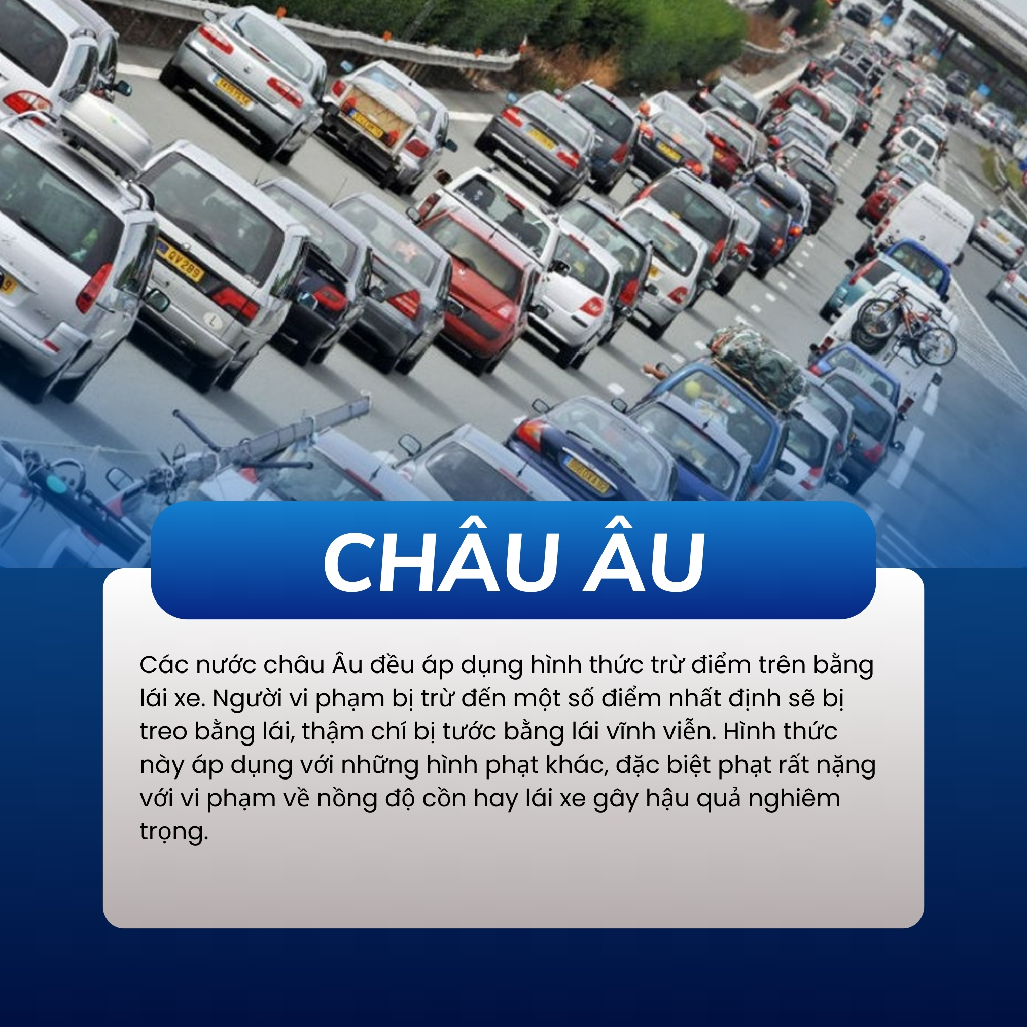 Nhiều nước áp dụng trừ điểm trên bằng lái xe từ lâu: Không chỉ bị treo bằng mà muốn lấy lại bằng còn khó hơn người bình thường, Việt Nam bao giờ sẽ bắt đầu áp dụng?