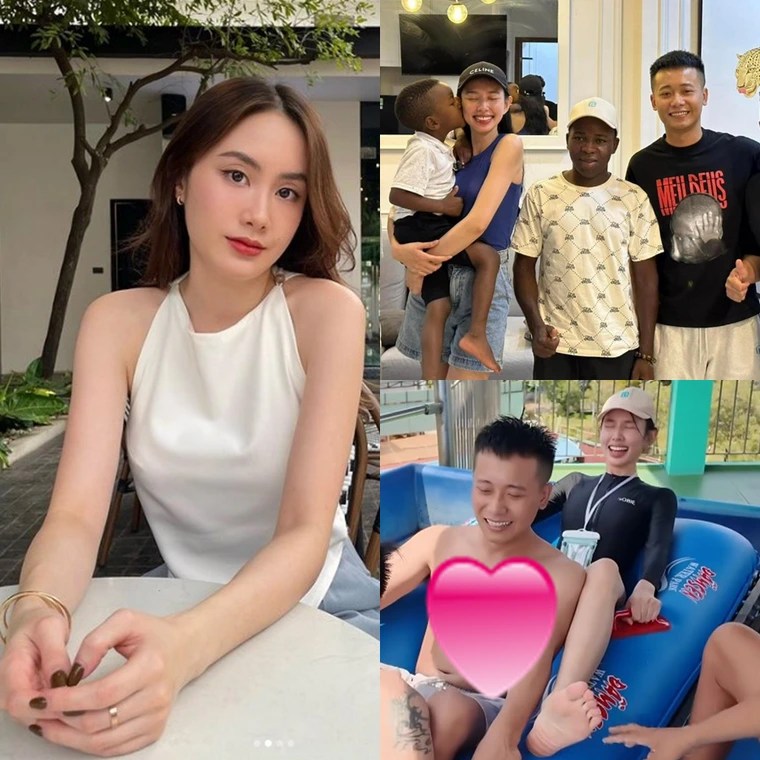 Thấy Quang Linh và Thùy Tiên hội ngộ nhau, h.ot girl Lào từng tán nam vlogger lập tức tung chiêu