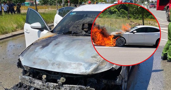 Chủ xe Mazda bốc cháy giữa đường ở Hà Tĩnh: Tôi kh.ông có lỗi gì, đại lý phải đền cả chiếc xe