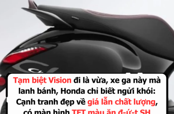 Tạm biệt Vision đi là vừa, xe ga này mà lanh bánh, Honda chỉ biết ngửi khói: Cạnh tranh đẹp về giá lẫn chất lượng, có màn hình TFT m.àu ăn đ-ứ-t SH