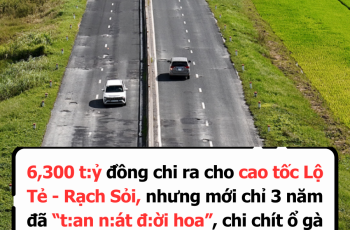 6,300 t:ỷ đồng chi ra cho cao t.ốc L.ộ Tẻ – Rạch Sỏi, nhưng mới chỉ 3 năm đã “t:an n:át đ:ời hoa”, chi chít ổ gà