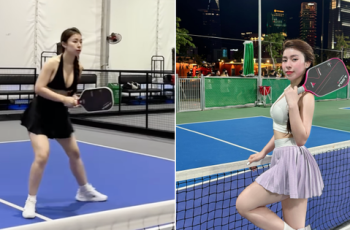 Danh tính và chia sẻ của cô g.ái mặc đồ tập hở bạo khiến giới mê pickleball gánh “tai tiếng”