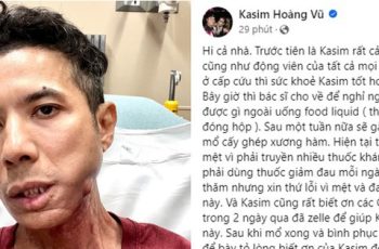 Kasim Hoàng Vũ chính thức nói rõ t.ình trạng hiện tại sau điều trị cấp cứu, kh.ông muốn gặp ai vì bệnh tật