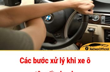 Các bước xử lý khi xe mất phanh