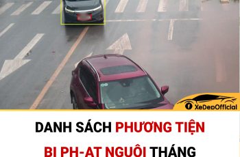 Công an Hà Nội công bố danh sách ô tô bị phạt nguội trong tháng 8