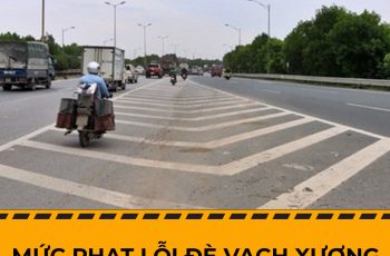 Vạch xương cá là gì? Mức phạt đối với lỗi đè vạch xương cá