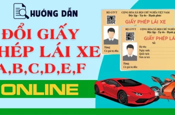 Cách đổi giấy phép lái xe Online tại nhà: Không mất thời gian, đơn giản ai cũng làm được