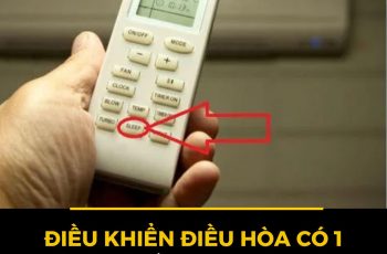 Điều khiển điều hòa có 1 nút nhỏ: Ấn vào mà dùng chẳng khá:;c nào tìm ra kho báu