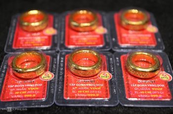 Giá vàng chiều nay (6-5-2025)