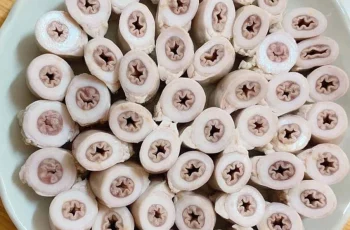 Trung Quốc có món lòng xe điếu hay không?