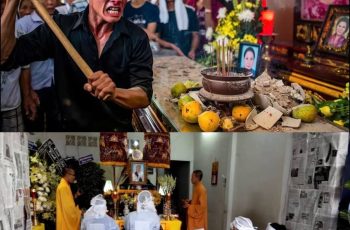 Con rể lao vào đập nát bàn thờ mẹ vợ và hét lớn trong lễ tang – cả gia tộc sốc khi biết sự thật