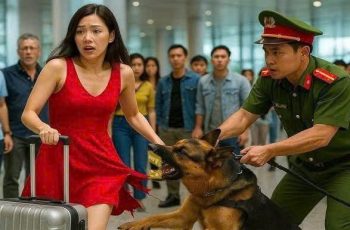 Chó nghiệp vụ cắn váy cô gái tại sân bay – Hé lộ vụ án buôn người rúng động cả nước!