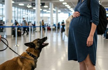 Cô gái mang thai bị chó nghiệp vụ sủa không ngừng, sau 30 phút sự thật khiến mọi người chết lặng Cô gái mang thai bị chó nghiệp vụ sủa không ngừng, sau 30 phút sự thật khiến mọi người chết lặng