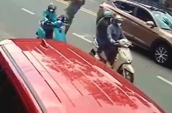 Người đàn ông đạp ngã nữ tài xế công nghệ giữa phố Bình Dương: Nguyên nhân gây phẫn nộ