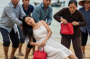 Cô gái bị trôi dạt vào bờ biển làng chài không giấy tờ tùy thân, người dân xúm vào đưa về bờ tổ chức hậu sự thì vừa lật người cô đã rơi ra chiếc túi nhỏ dắt ở eo, mở ra tất cả dẵm lên nhau chạy toán loạn…