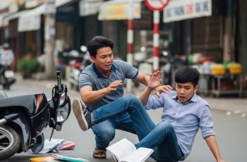 Nam hoảng loạn, gào lên: “Bố ơi! Bố ơi đừng bỏ con! Con còn phải thi…” Nam hoảng loạn, gào lên: “Bố ơi! Bố ơi đừng bỏ con! Con còn phải thi…”