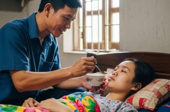 Chăm vợ bị liệt suốt 5 năm, một lần quên đồ về lấy, vừa mở cửa tôi liền nhìn thấy… cảnh tượng đó khiến tôi ngã ngửa