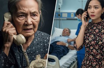Đang chăm bố đẻ cấp cứu trong viện, mẹ chồng gọi 22 cuộc bắt về nấu cơm, tôi nói một câu khiến bà lặng người…