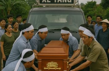 Xe tang vừa mới lăn bánh được 5 phút thì điện thoại của người mất trong quan tài reo vang không ngớt Xe tang vừa mới lăn bánh được 5 phút thì điện thoại của người mất trong quan tài reo vang không ngớt