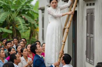 Có bầu trước, nhà trai bắt cô dâu phải trèo tường vào nhà, mẹ cô đồng ý nhưng khi đến rước dâu thì… Có bầu trước, nhà trai bắt cô dâu phải trèo tường vào nhà, mẹ cô đồng ý nhưng khi đến rước dâu thì…