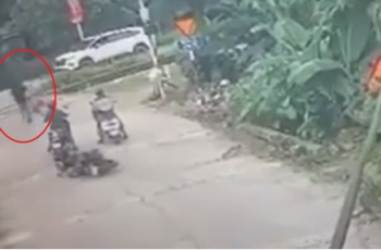 Chàng trai Hải Phòng phản xạ “nhanh như chớp”, cứu bé trai 7 tuổi thoát chết trong tích tắc ngay trước mũi tàu hỏa