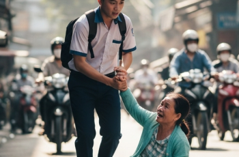 Nam sinh nghèo bỏ lỡ kỳ thi tốt nghiệp vì cứu bà lão, cái kết bất ngờ khiến cuộc đời cậu bước sang trang mới