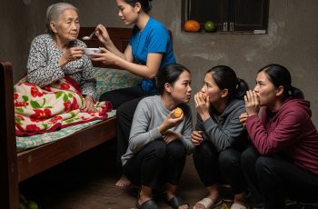 Con dâu chăm mẹ chồng 8 năm, con gái không ai thèm đoái hoài đến một lần, đến lúc bà qua đời, toàn bộ tài sản và đất đai được di chúc hết cho các con gái còn con dâu thì không có gì