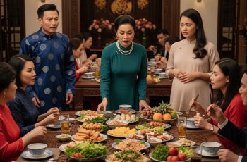 Phát hiện chồng cặp với 2 cô bồ đều đang mang thai hết, tôi nhất quyết không ly hôn mà tổ chức cỗ bàn linh đình, mời cả 2 ả đến