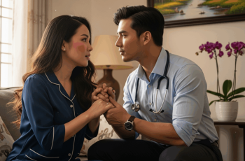 Tôi phải lòng em trai chồng vì em là bác sĩ, có sự nghiệp hơn hẳn chồng tôi, mỗi lần đau bệnh tôi hay gọi em đến nhà khám cho, cho đến 1 hôm đang khám thì em…