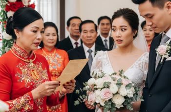 Mẹ chồng đọc 4 gia quy trong ngày cưới, con dâu lập tức tháo nhẫn rồi tuyên bố: “Không cưới xin gì nữa, tôi tuyên bố huỷ hôn…”