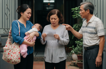 Mẹ chồng ‘đuổi’ tôi về ngoại bằng được để đi tập nhảy với mấy bà hàng xóm, bố chồng lén đưa cho chiếc phong bì