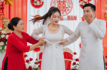 Mẹ chồng nhất quyết bắt con dâu đi cổng sau vào nhà vì chửa trước, tôi cắn răng chịu đựng chờ đến lúc làm lễ cả làng chứng kiến, tôi cởi bỏ váy cưới