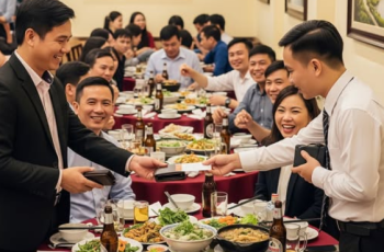 Đi họp lớp có 8 người bạn nhưng ai cũng dắt theo 1 người nhà đi ăn cùng, tôi làm lớp trưởng hào phóng rút ví ra bao hết cả lớp nhưng ngay sau hôm đó tôi quyết định cạch mặt
