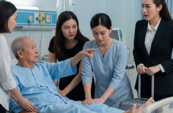 Bố chồng nằm viện, cần tiền gấp để chữa bệnh, mấy chị gái không có tiền nên gọi em dâu về họp gia đình, nào ngờ vừa về đến quê nói cô ta đã buông lời chua chát