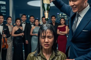 Tỷ phú kiêu ngạo đổ rượu vào đầu nữ lao công, chỉ 10 phút sau, anh ta phải trả cái giá quá đắt…