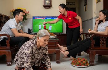 Đến chơi nhà con rể mà thấy bà thông gia làm quần quật như giúp việc, con gái thì ngồi mát, ăn vặt đủ thứ, còn nói với tôi một câu cực kỳ xấu hổ