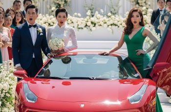 Gửi vợ vào trại tâ:m th:ần để cưới cô thư ký, đúng lúc hôn lễ diễn ra, vợ lái siêu xe tới tặng quà
