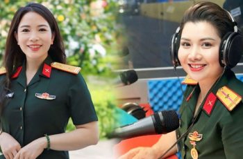 Hai nữ quân nhân có giọng đọc nội lực ấn tượng trong lễ diễu binh, diễu hành mừng 80 năm Quốc khánh 2/9